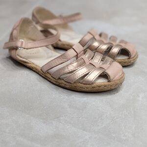 2/$25 UGG Matilde Girls Sandals • Rose Gold • Espadrille Sole • Size 12
